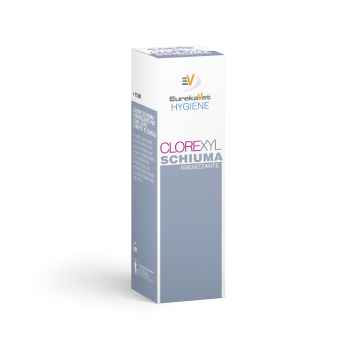 Clorexyl Schiuma - Soluzione Dermatologica a Base di Clorexidina, Gel di Aloe e Tea Tree Oil