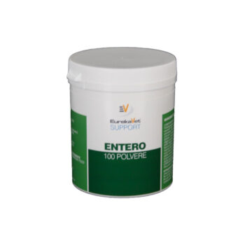 Entero - Integratore per Riequilibrare la Flora Intestinale di Cani e Gatti - POLVERE barattolo da 100 gr